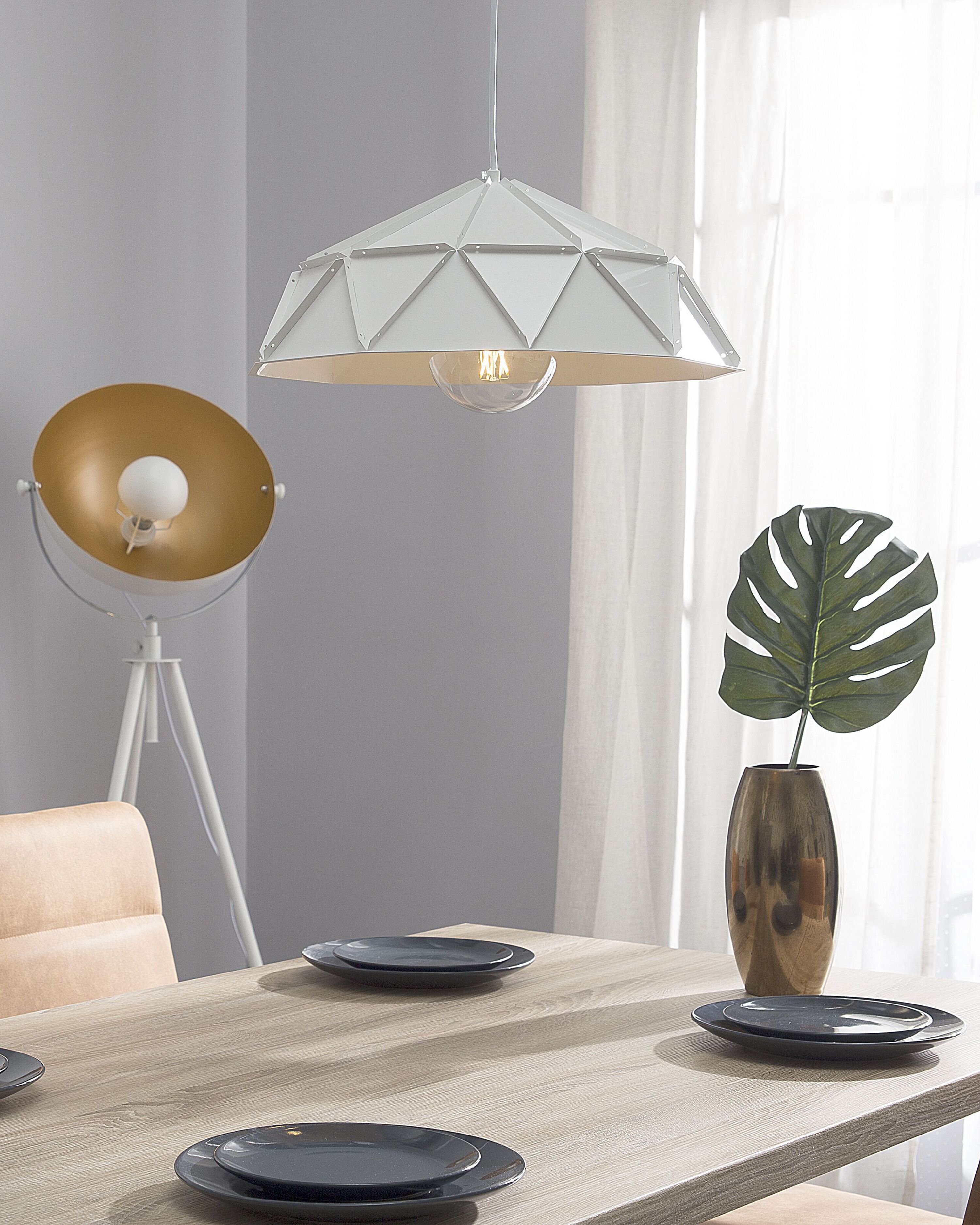 Pendant Lamp SENIA Metal White