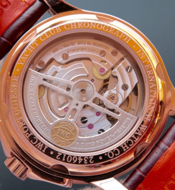 Replica IWC Portuguese Automatic Yacht Club White Dial RG - Top club