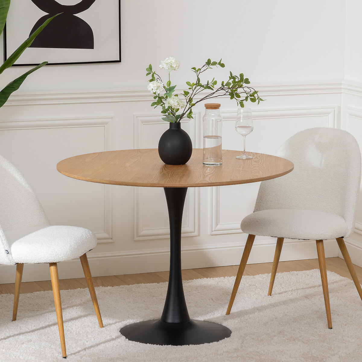 Dining table "Elias" Multicoloured, D.100 cm