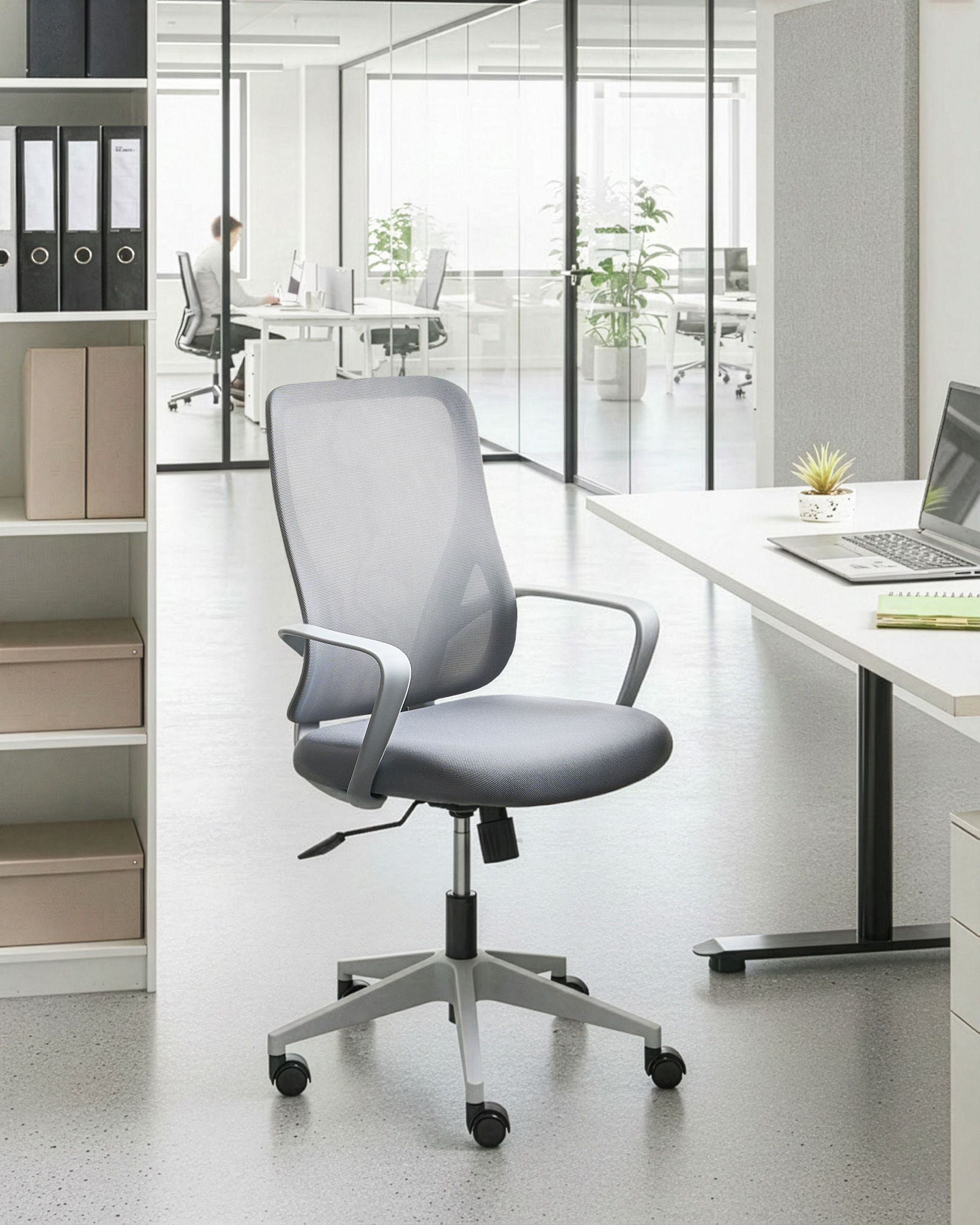Office Chair LUMA Light Grey