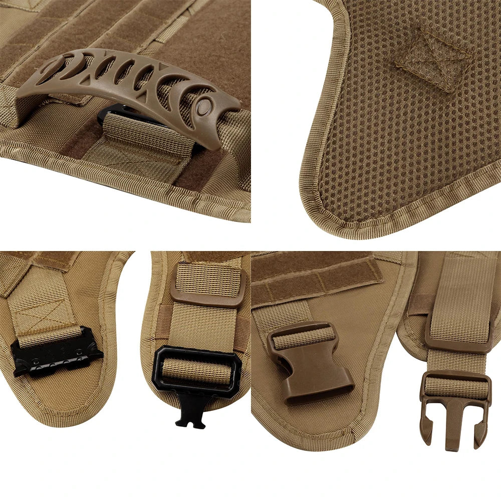 GuardPaw | Tactisch Hondharnas en Leash Set