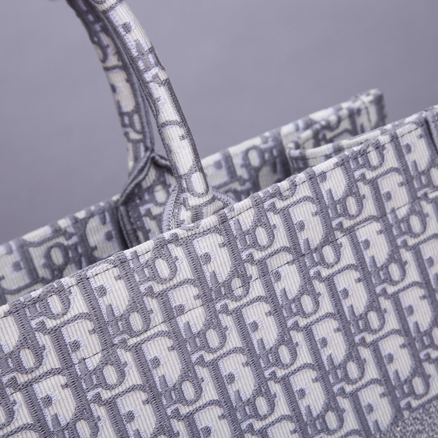 Christian Dior Large Dior Book Tote Gray, For Women, Women’s Handbags 16.5in/42cm CD M1286ZRIW_M9321:1High-quality replica