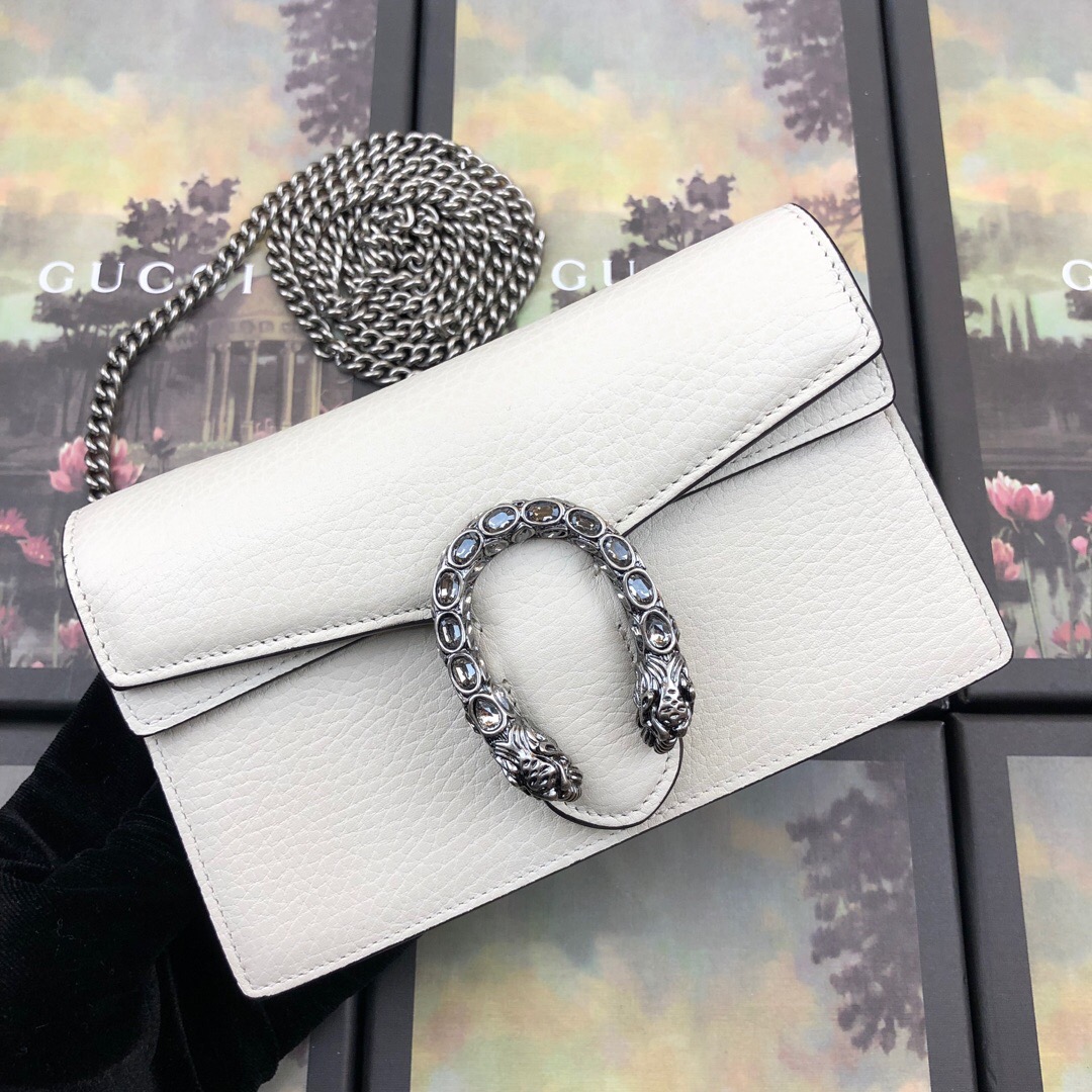 Replica Gucci Aaa-Dionysus Leather Super Mini Bag1:1High-quality replica