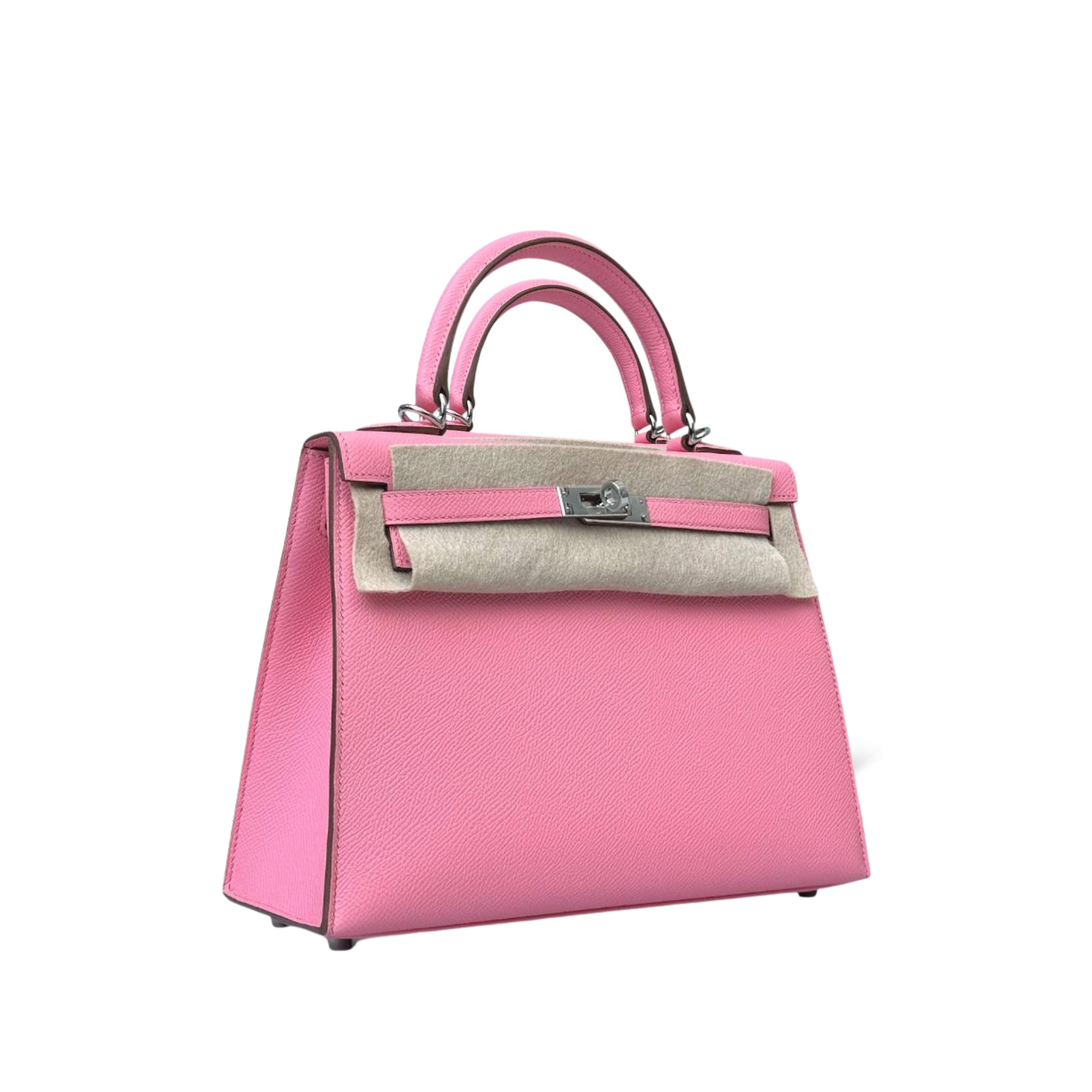 Hermes Kelly 25 Bag In Rose Confetti Epsom Leather For Women 25cm/10in