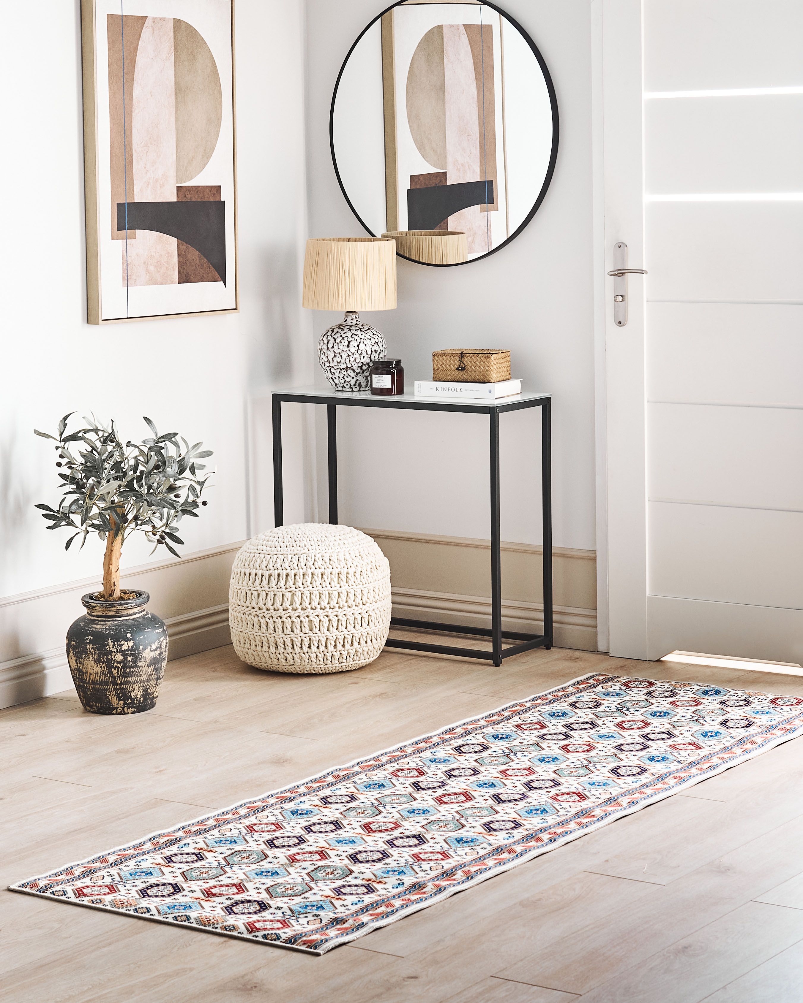 Rug HACILAR Multicolour 80 x 240 cm