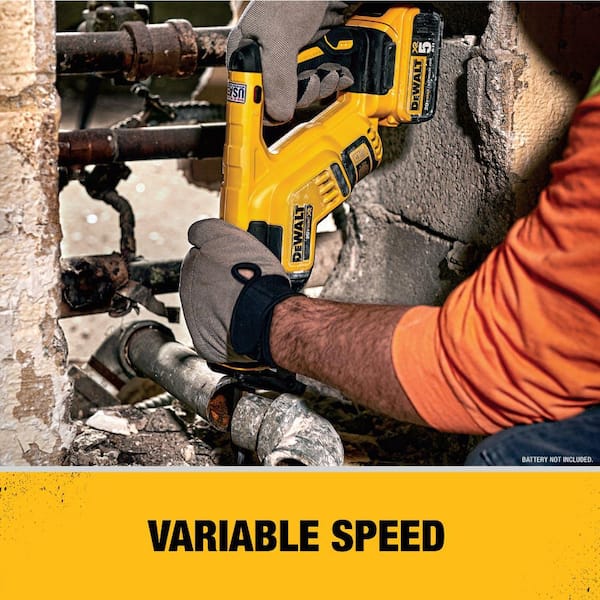 20V MAX XR Cordless Brushless Compact Reciprocating Saw (Tool Only) - Image 6