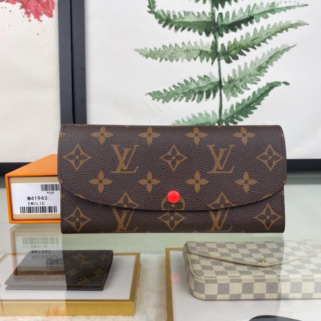 Louis Vuitton LV Emilie Snap On Wallet M614471:1High-quality replica