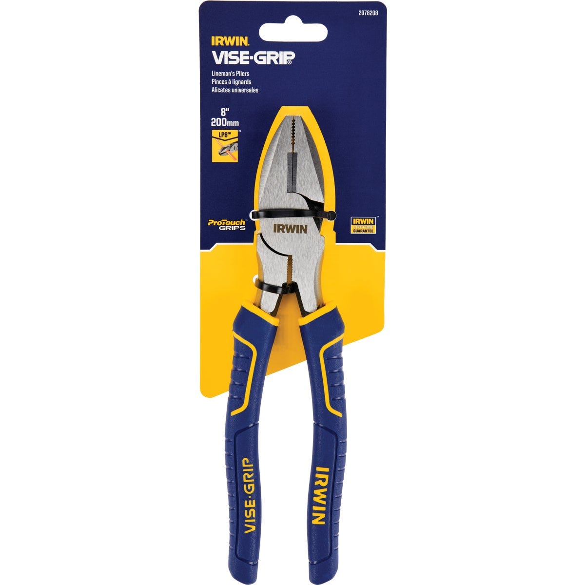 Irwin 8 In. Vise-Grip Linesman Pliers