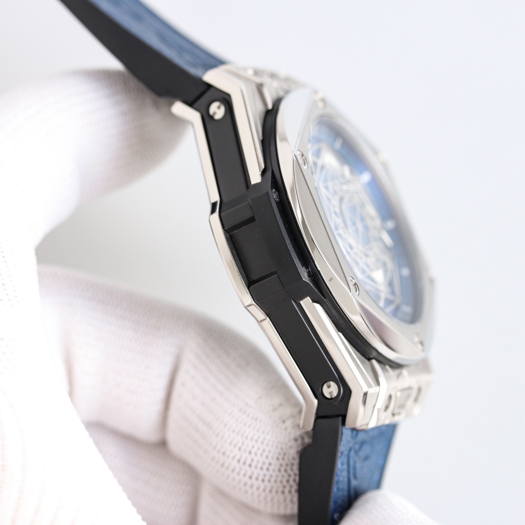 Hublot Big Bang Sang Bleu 45mm Automatic Men's Watch(1:1 replica) - Top club