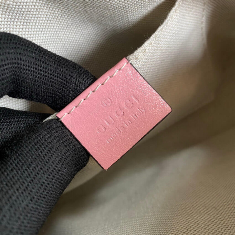 Replica Gucci Gg Marmont Small Shoulder Bag 447632 Red And Emerald Leather1:1High-quality replica