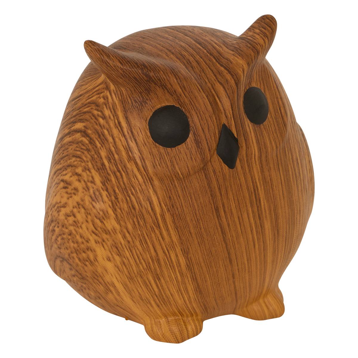 Owl Figurine "Autumn" Caramel Brown, 11x10.3 cm