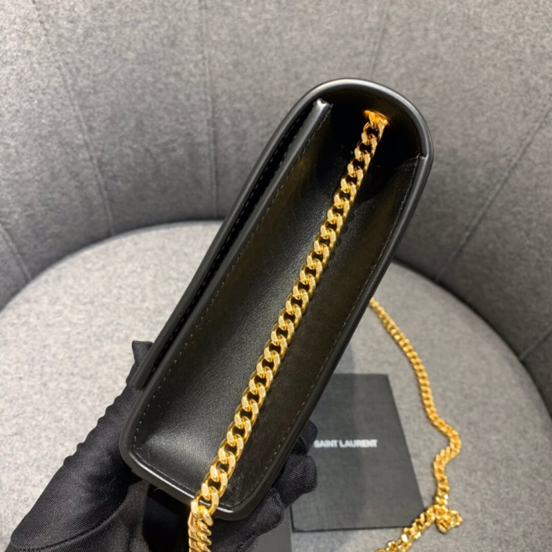 Replica Saint Laurent Smooth Calfskin Medium Classic Monogram Kate Tassel Satchel 3541191:1High-quality replica