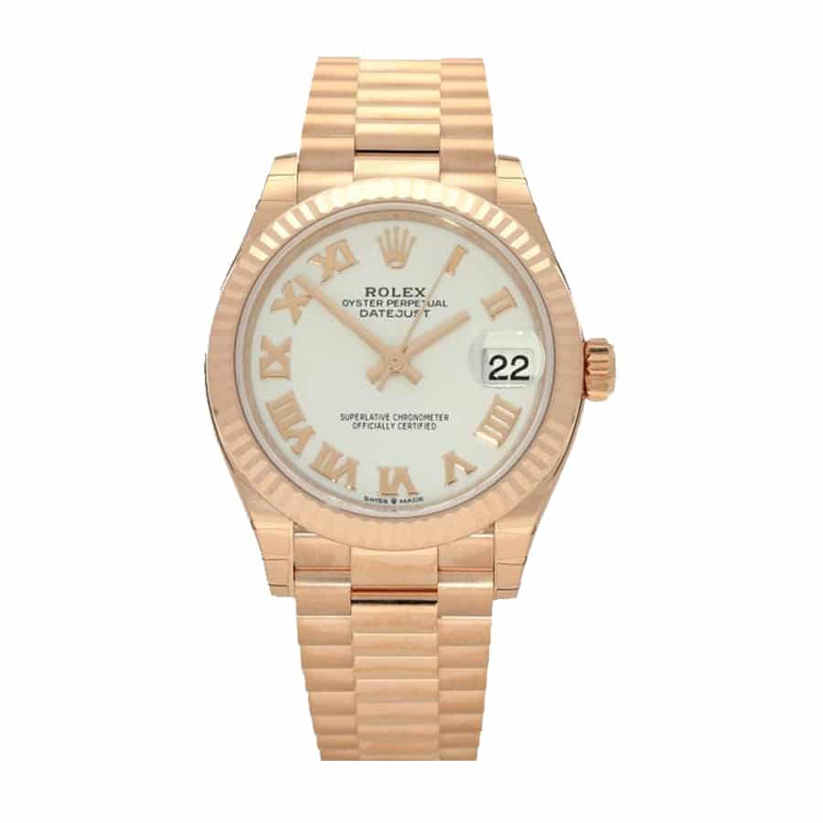 Rolex Datejust Rose Gold Replica - Top club
