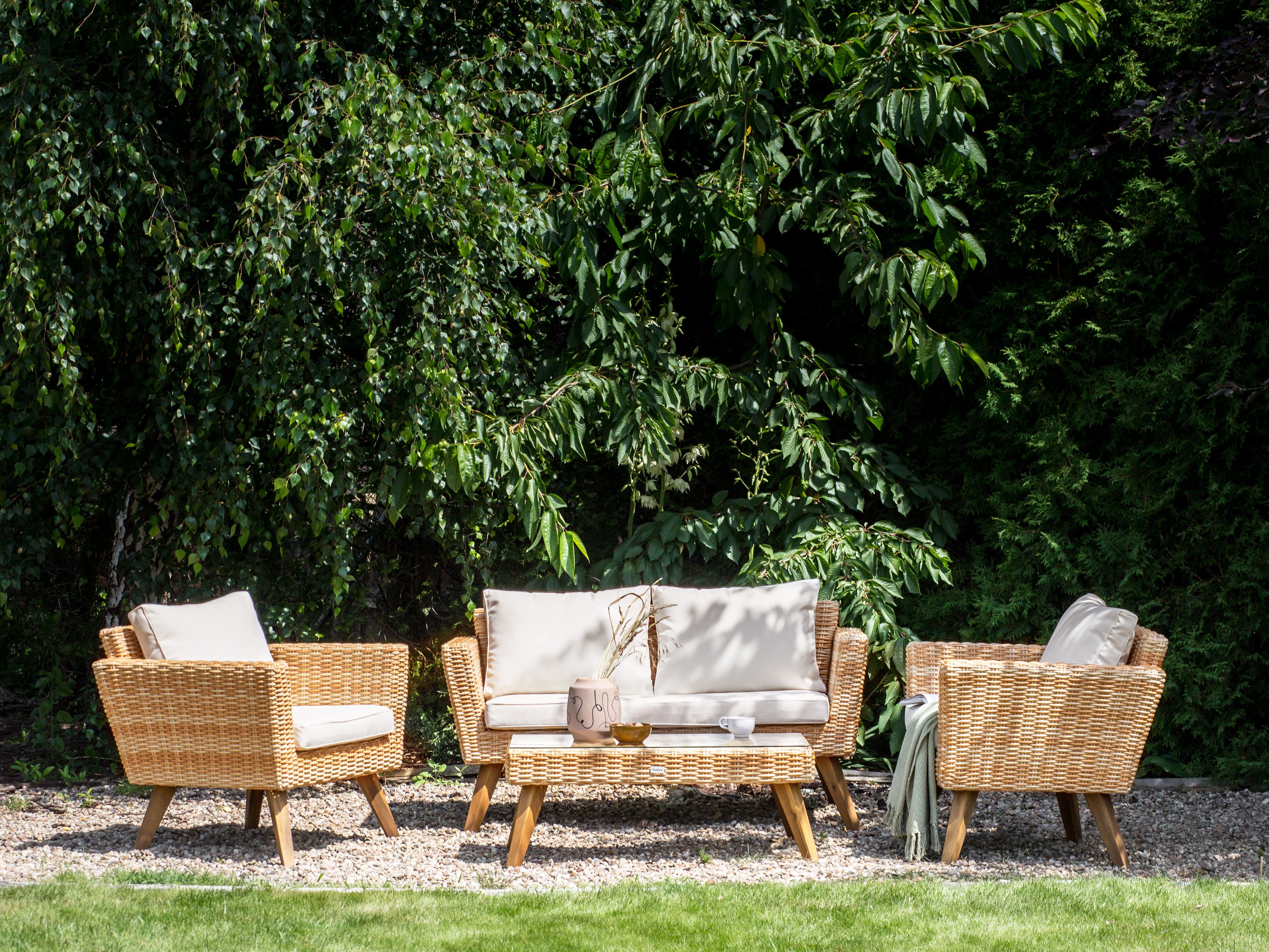 Outdoor Cushion Cover Set VITTORIA Off-White