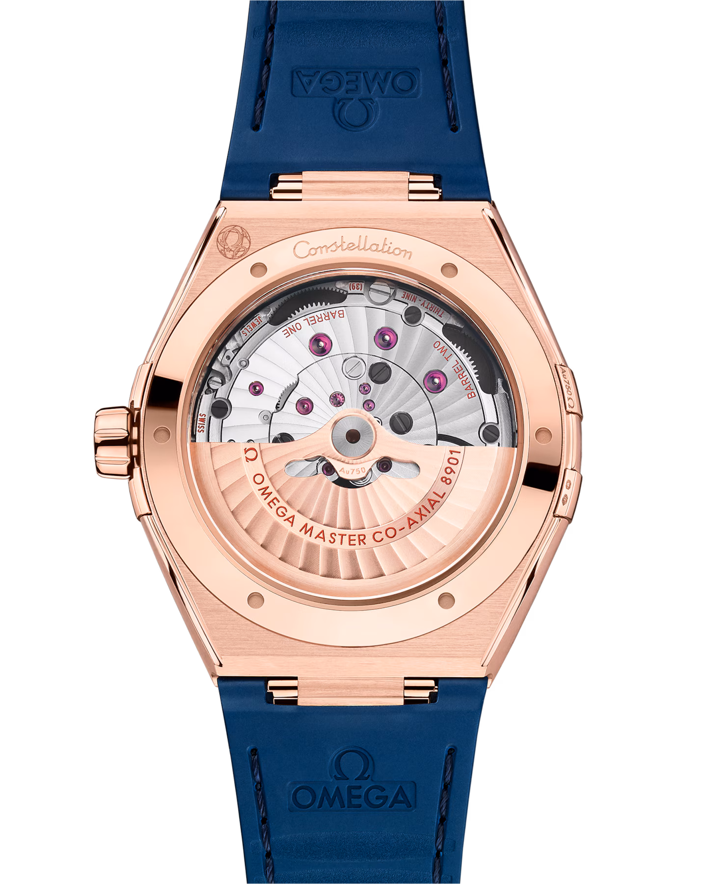 Constellation 41 mm, Sedna™ gold on leather strap(1:1 replica) - Elite Watch Atelier