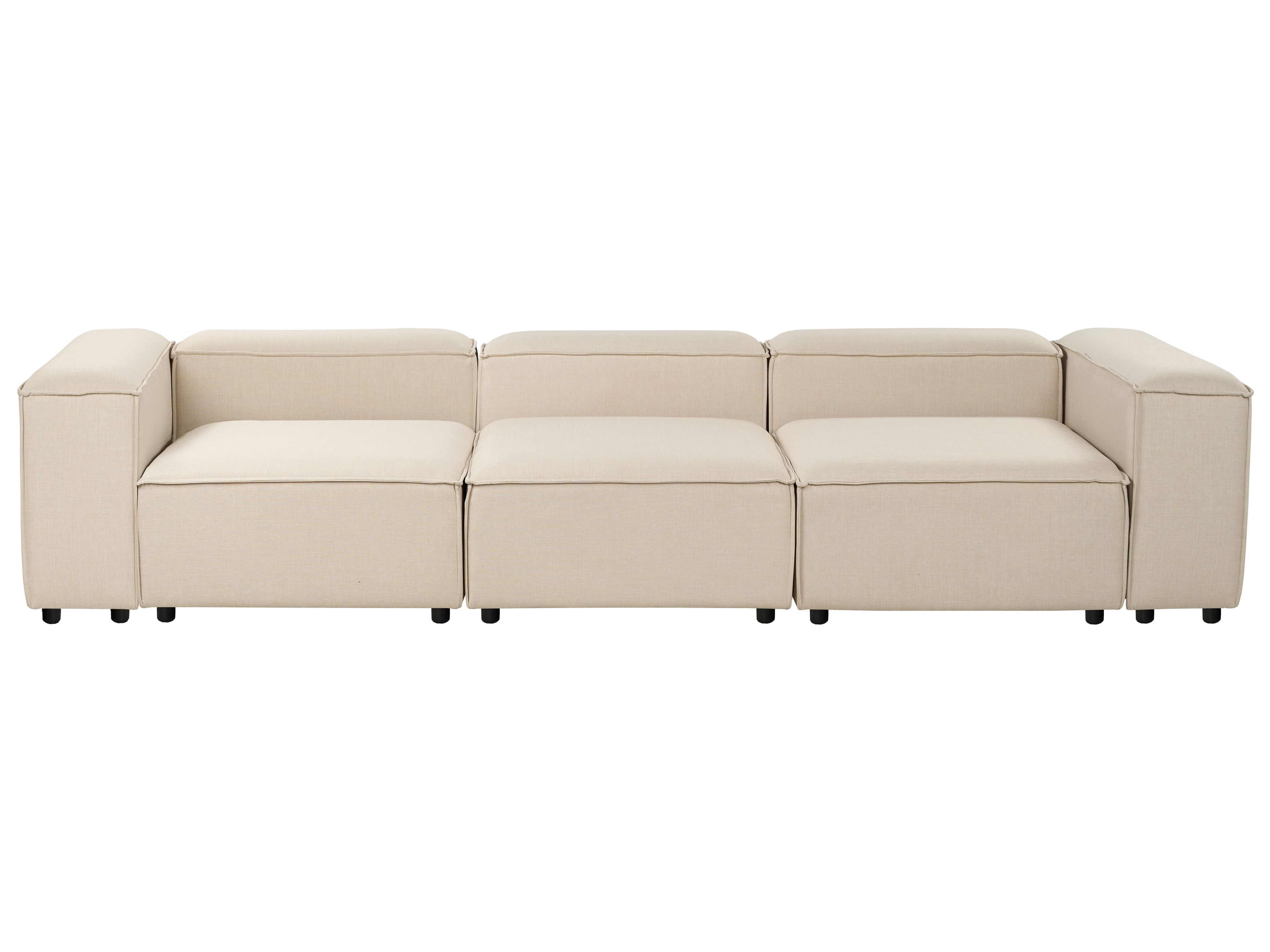 Modular Sofa 3 Seater ARDAL Fabric Beige