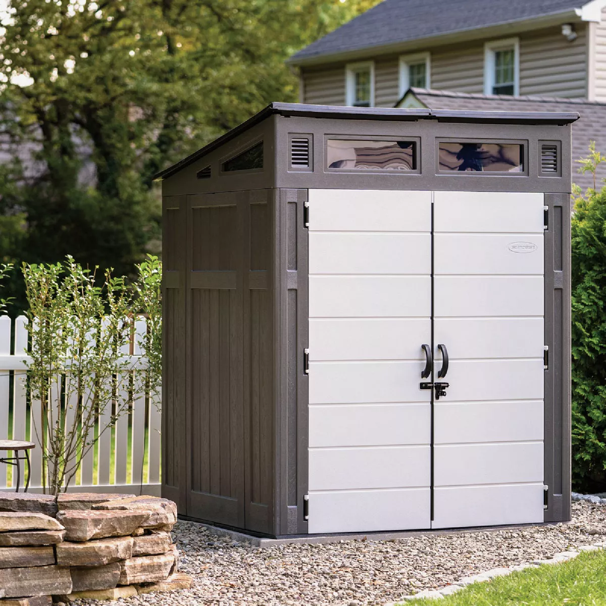 Suncast Modernist 6 Ft. x 5 Ft. 200 Cu. Ft. Storage Shed