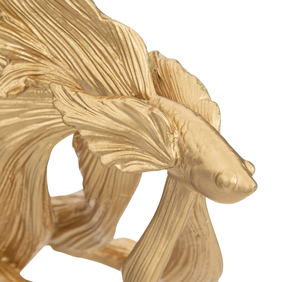 Decorative fish "Jil" Resin, golden, h.12 cm