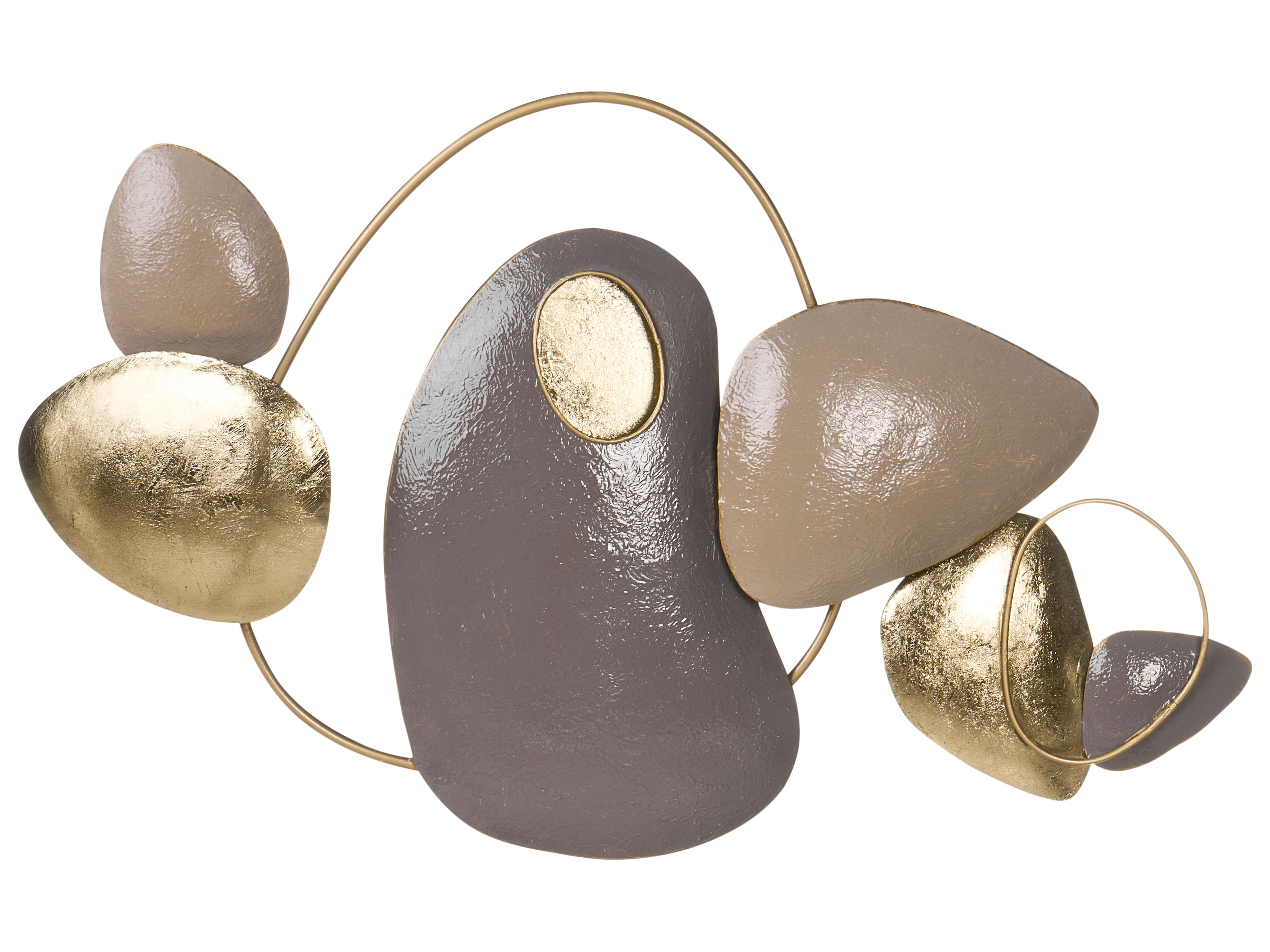 Wall Decor CLANE Metal 46 cm Gold