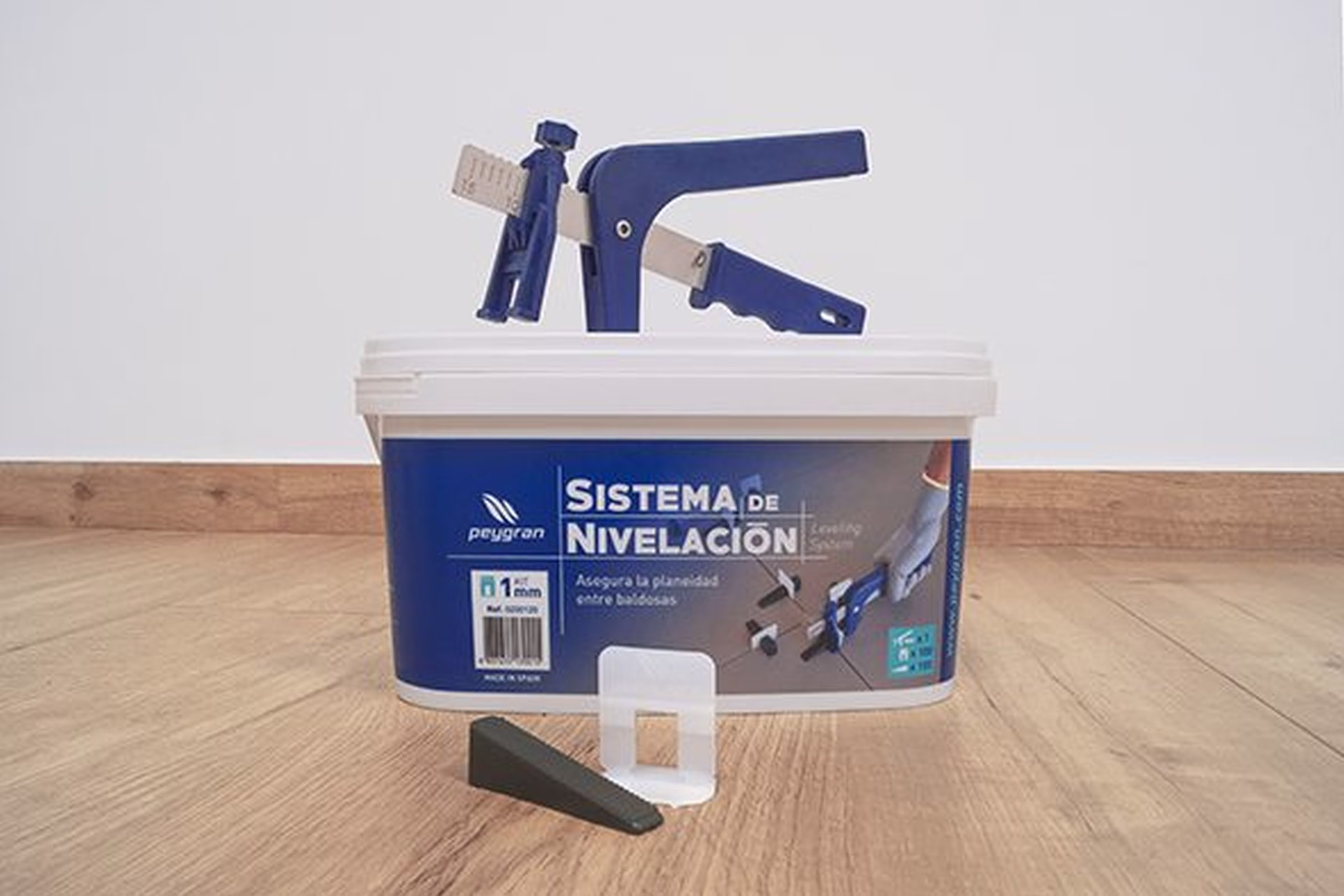 The Tile Project Peygran Tile Leveling System Kit for Tile-2mm Clip-Large