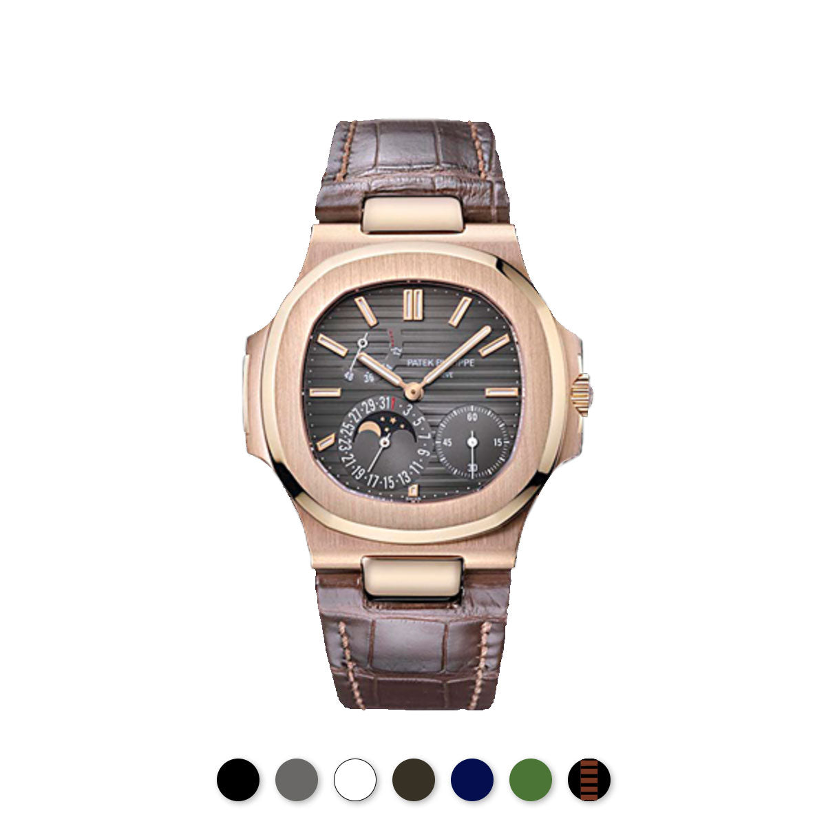 Patek Philippe - Rubber B strap for Nautilus 5712 RG / WG(1:1 replica) - Top club