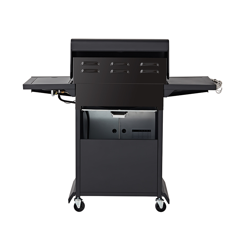 Multifunctional Outdoor Gas BBQ Grill Stove Household Smokeless Liquefied Gas Thickened Grill Rack for Courtyard Stew Grill
