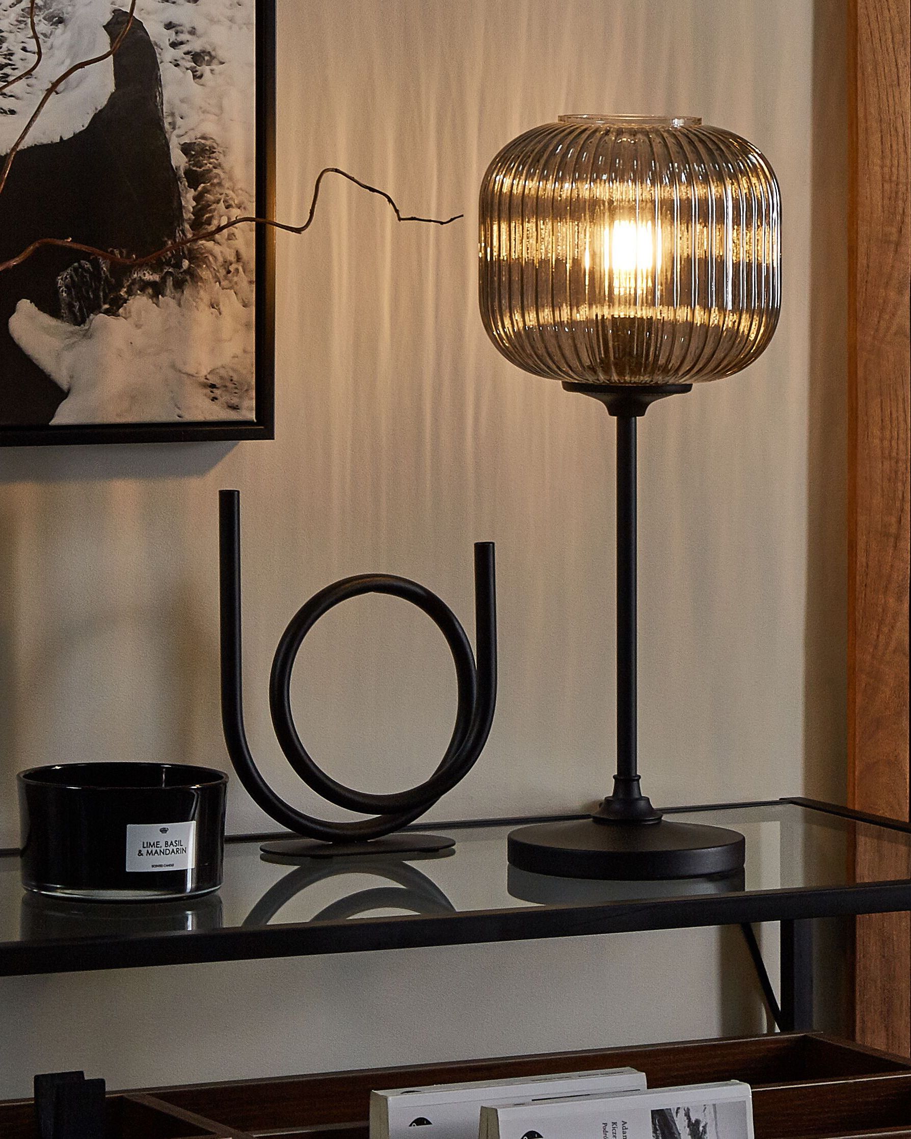 Table Lamp TOSNA Metal Black