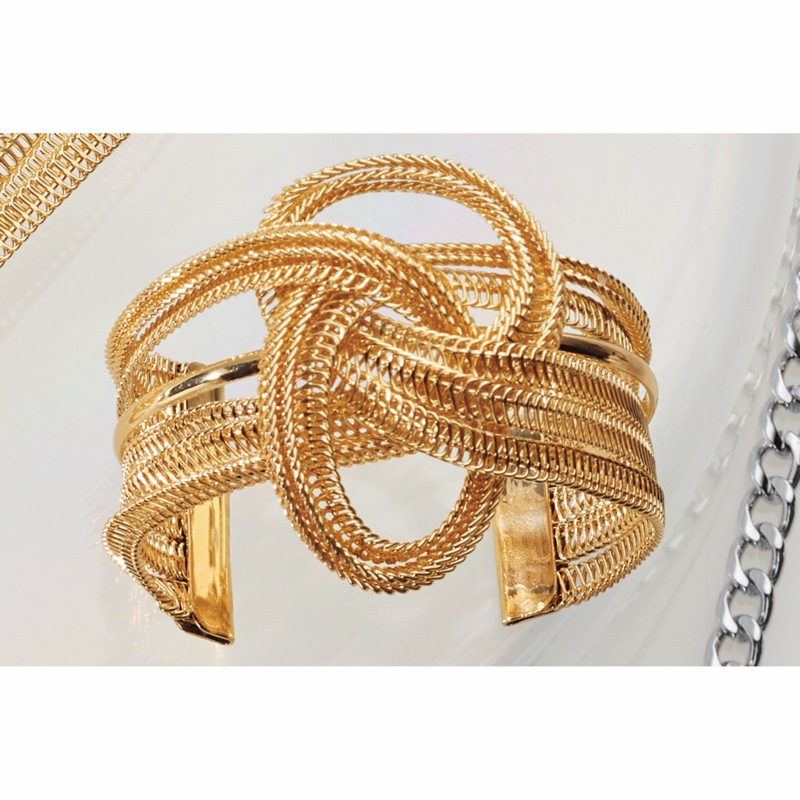 Metal Knot Cuff - MIDNIGHT VELVET CATALOG