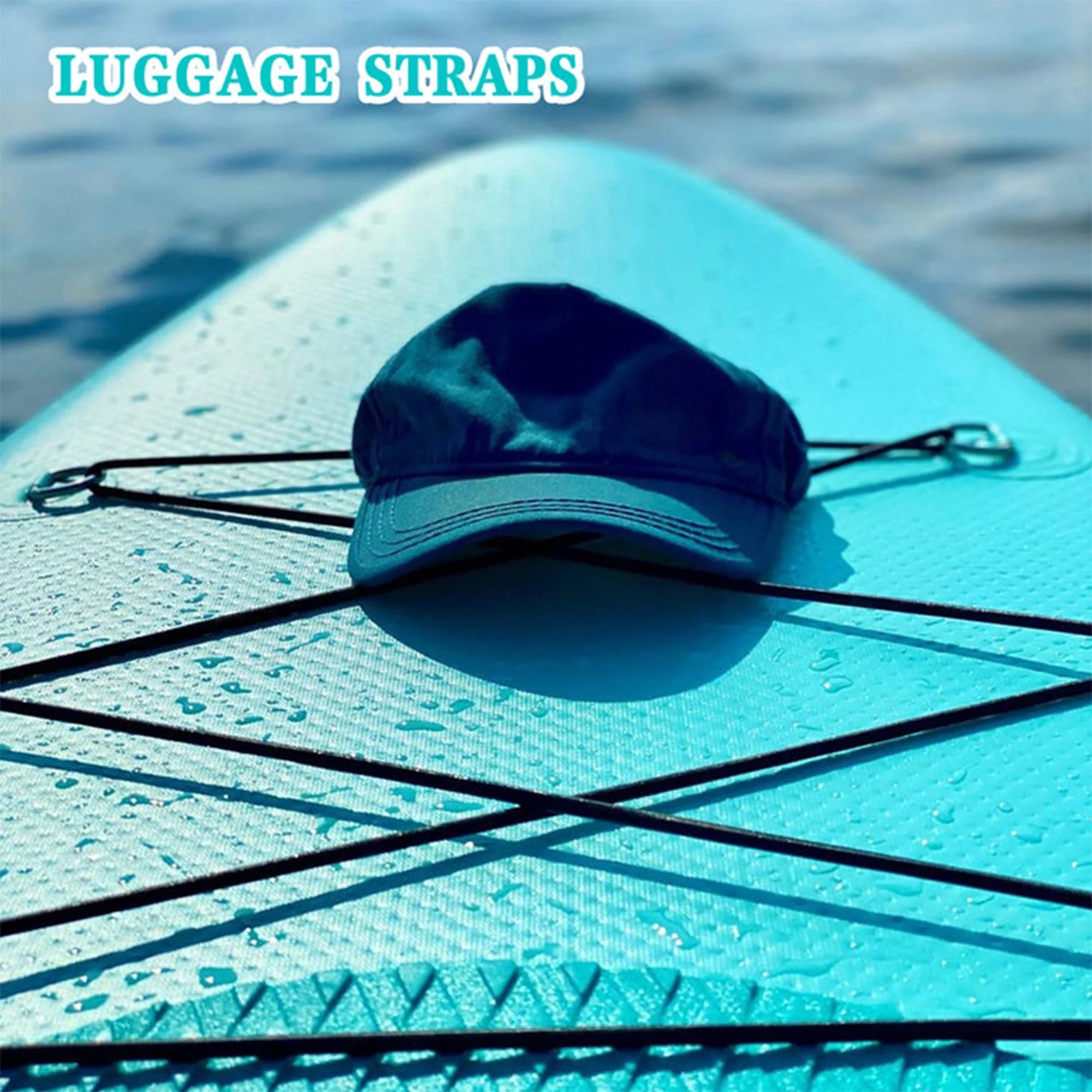 AKSPORT 10'6" Inflatable All Around Stand up Paddle Board Kit, Mint Green - Image 2