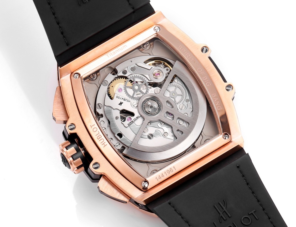 Hublot SPIRIT OF BIG BANG Chronograph, 45 mm Textured rubber strap(1:1 replica) - Top club