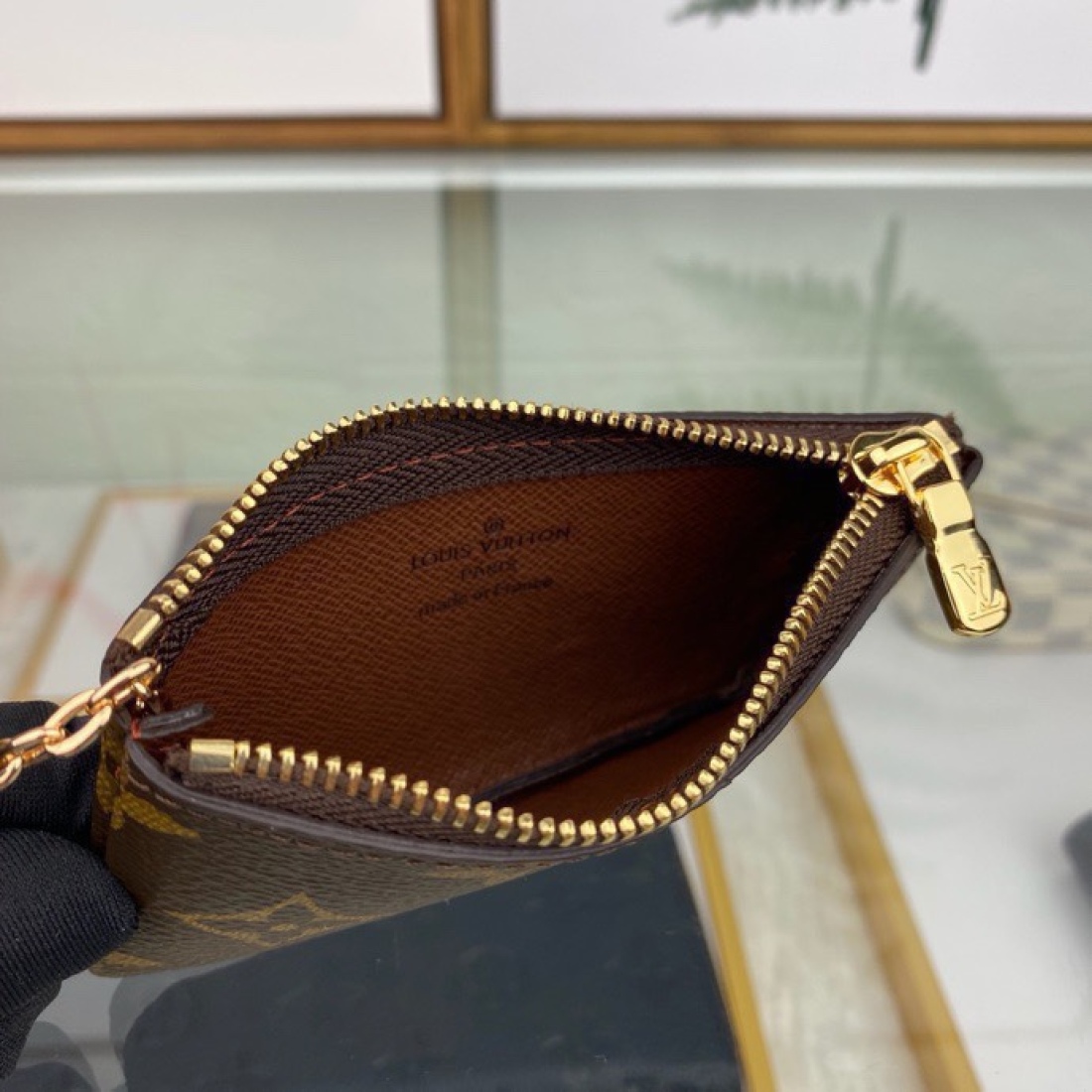 Louis Vuitton LV Key & Coin Wallet1:1High-quality replica