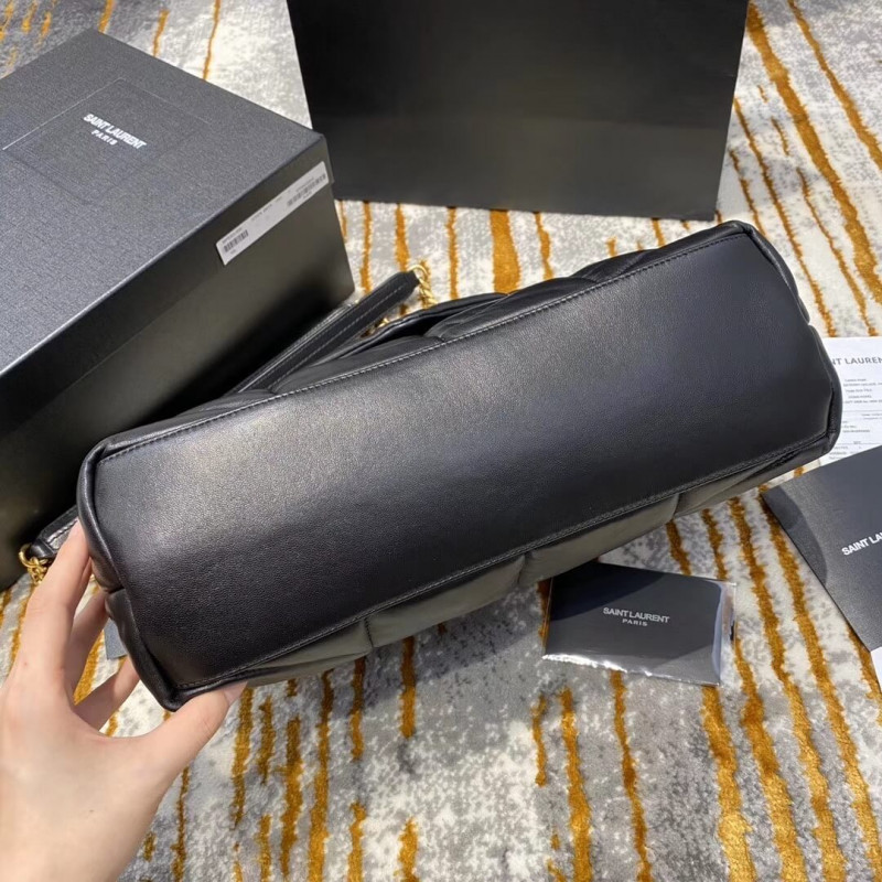Replica Saint Laurent Loulou Puffer Medium Bag In Quilted Lambskin 57747511:1High-quality replica