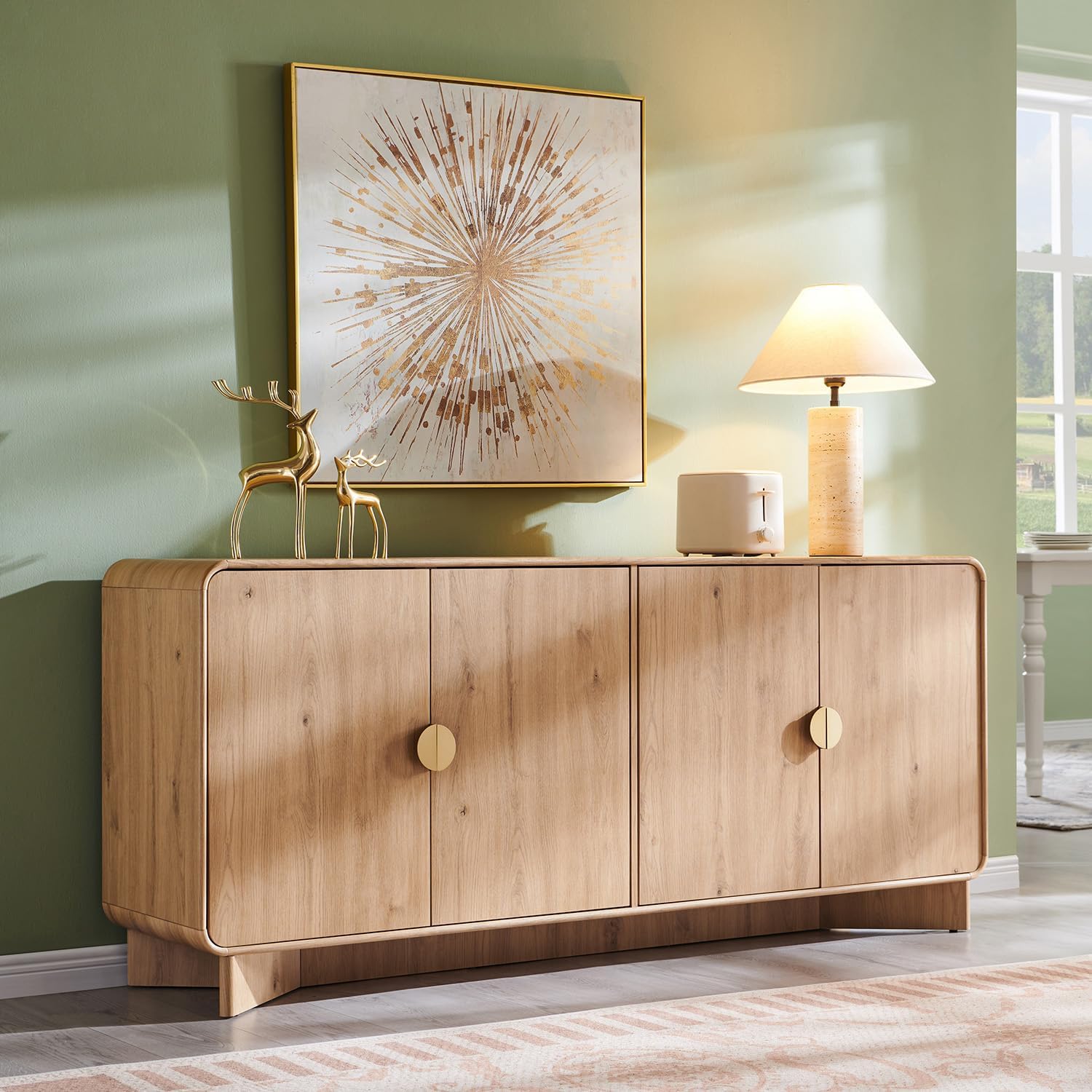 Modern Buffet Cabinet with Storage, 70