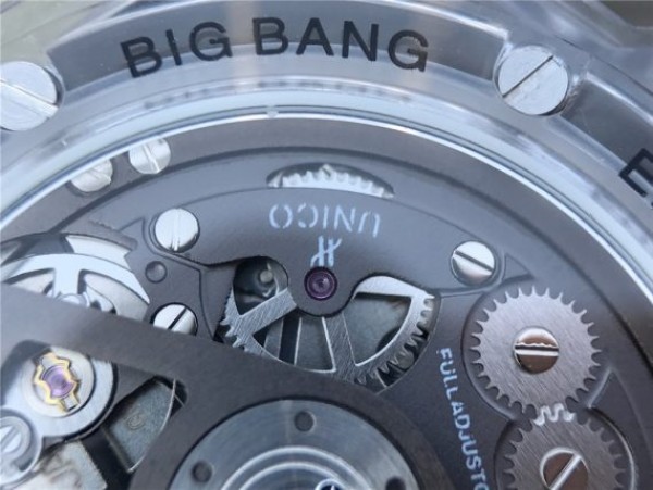 Replica Hublot Big Bang Unico Sapphire Plastic Case Skeleton Dial White Rubber Strap Jap Quartz - Top club