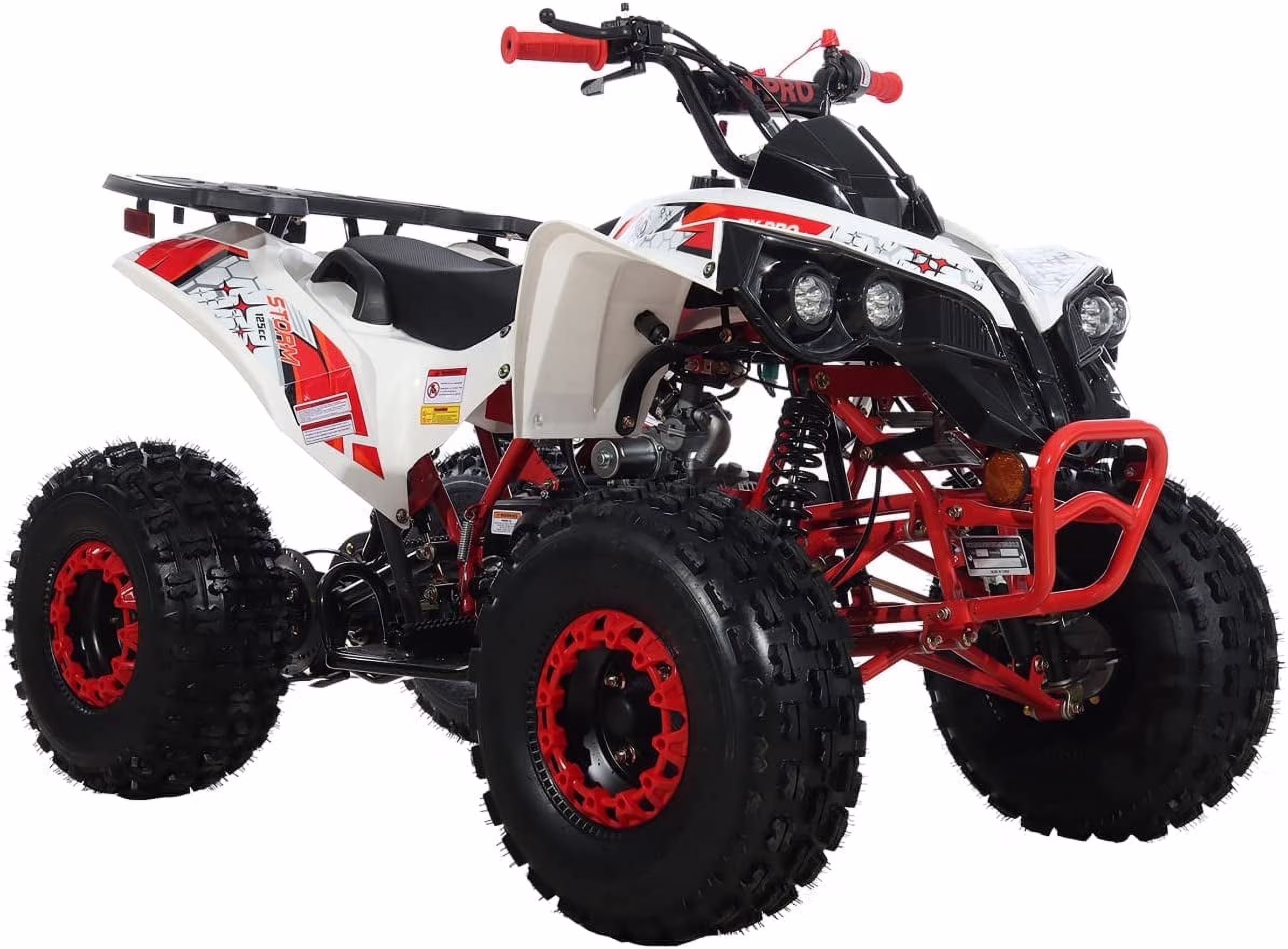 X-Pro Brand New 125cc Gas ATV, Automatic Transmission w/Reverse Electric Start Big 19"/18" Tires - Image 10