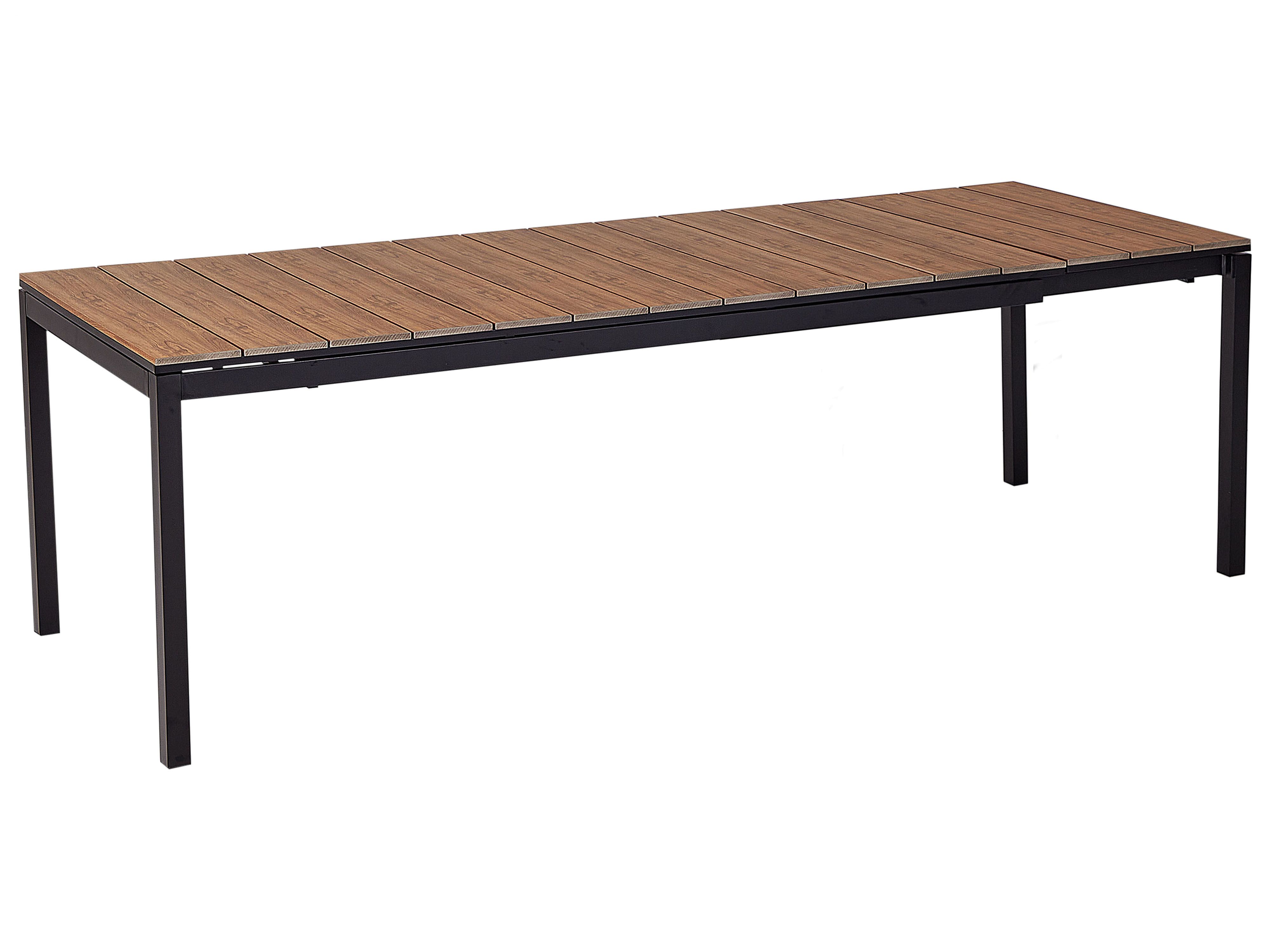 Extending Garden Dining Table TOFANE 198/248 cm 90 cm Brown
