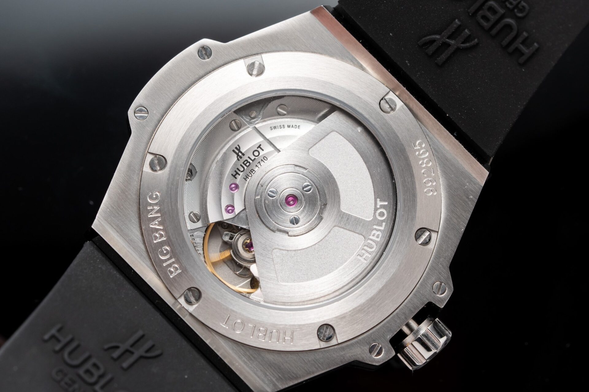 Hublot Replica Watch Big Bang One Click Black Dial Rubber Strap 39mm - Top club