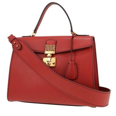 Dior Dioraddict shoulder bag in red leather1:1High-quality replica