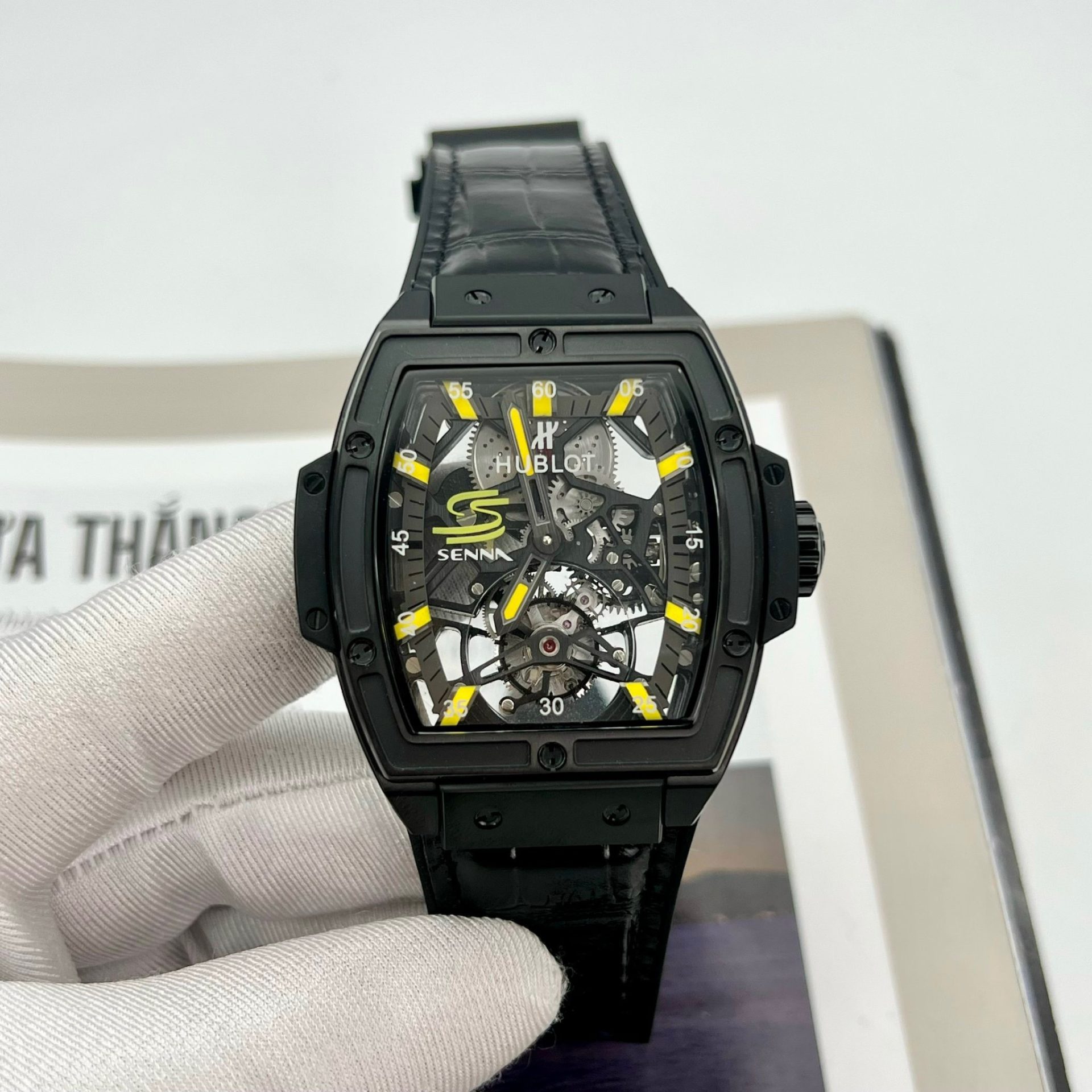 Hublot Replica Watches MP-06 Tourbillon Ceramic Black 45mm - Top club