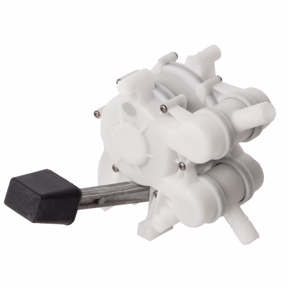 Whale Gusher? Galley Mk 3 Manual Freshwater Galley Pump, Foot Pedal-Operated, Right-Side Foot Lever