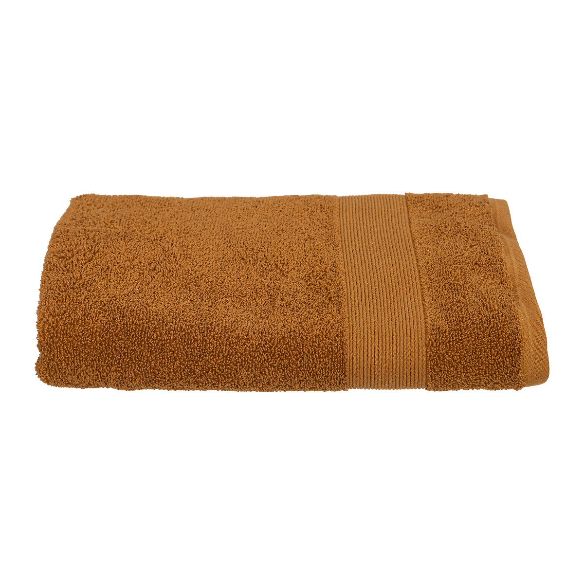 Shower towel "Praia" Cotton, cinnamon brown, 70x130 cm, 400 g/m&sup2;