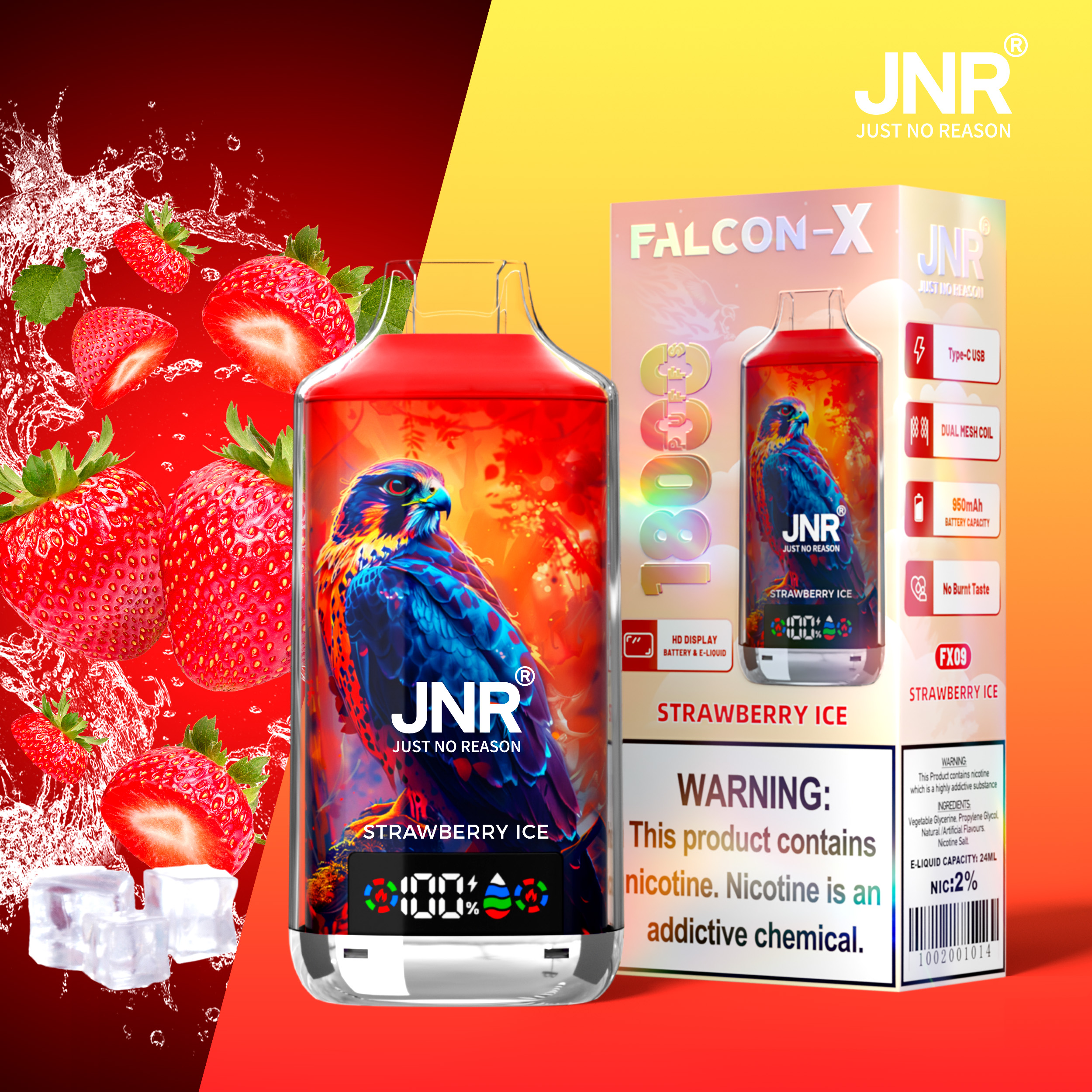 JNR Falcon X 18000 Puffs