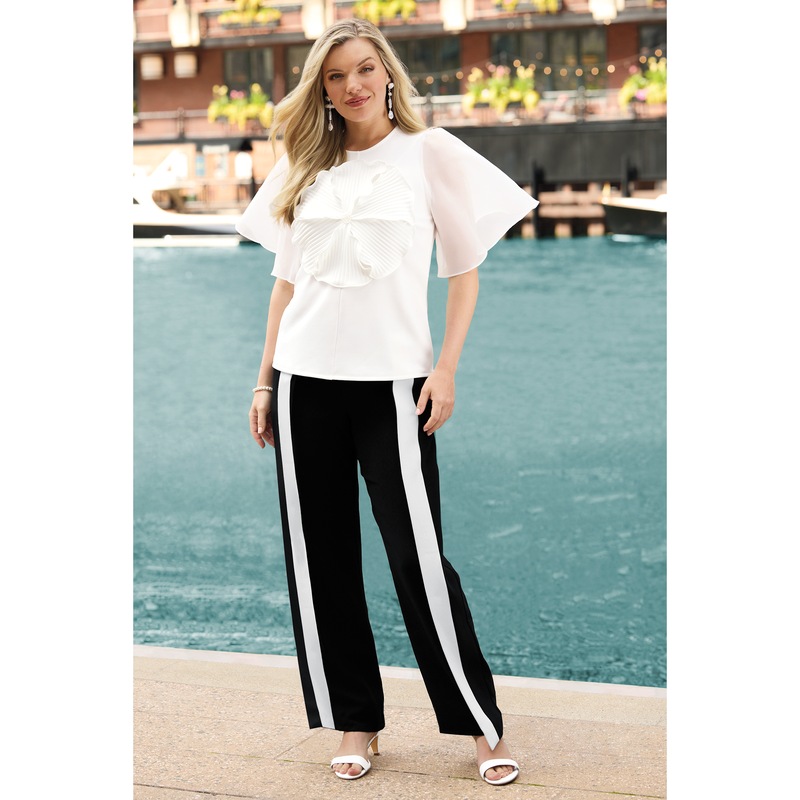 Finley Knit Top - MIDNIGHT VELVET CATALOG