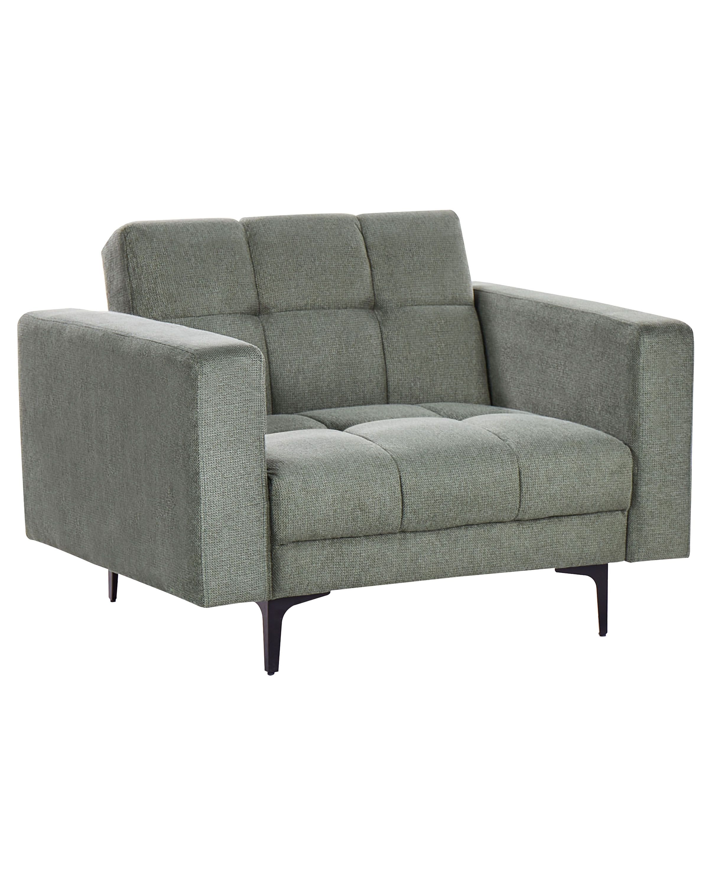 Armchair ALNES Fabric Dark Green