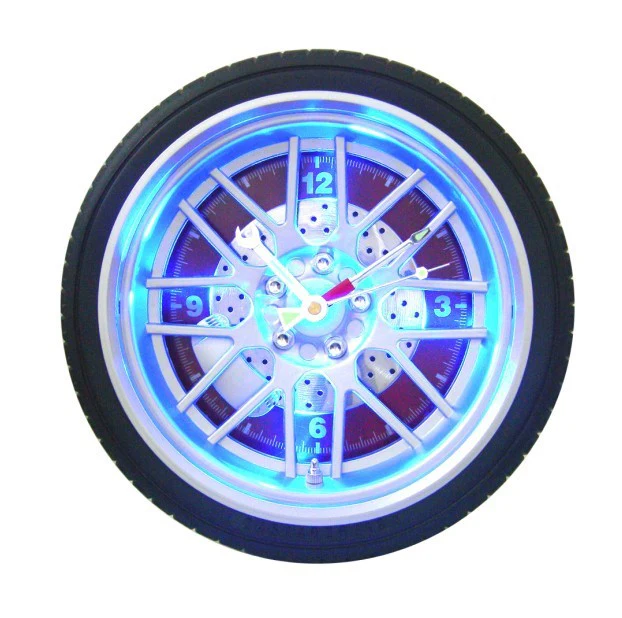 Automotive Tires Wall Clock