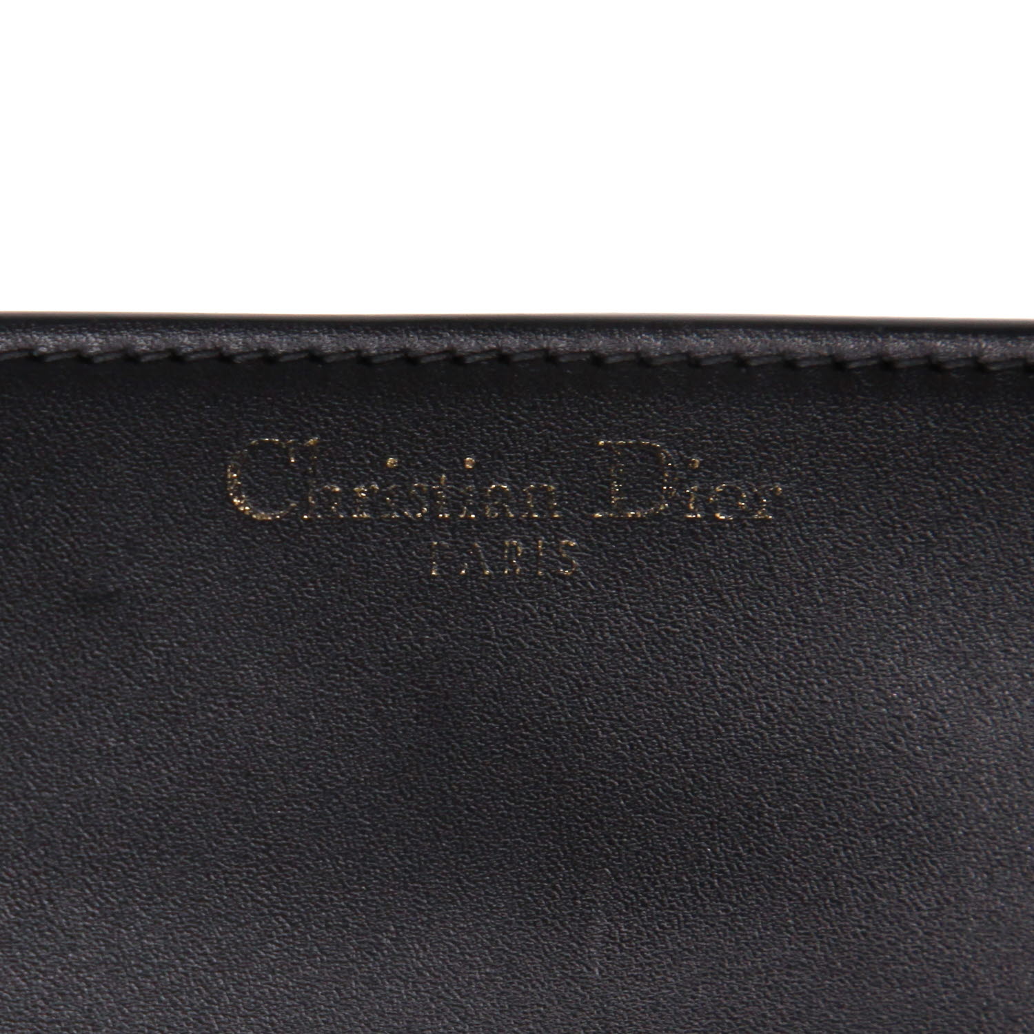 Dior Bucket shoulder bag in black leather1:1High-quality replica