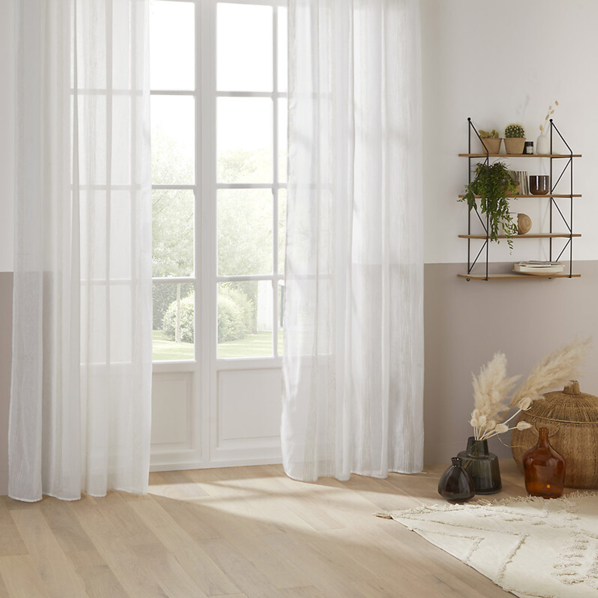 Sheer curtain White, 140x240 cm
