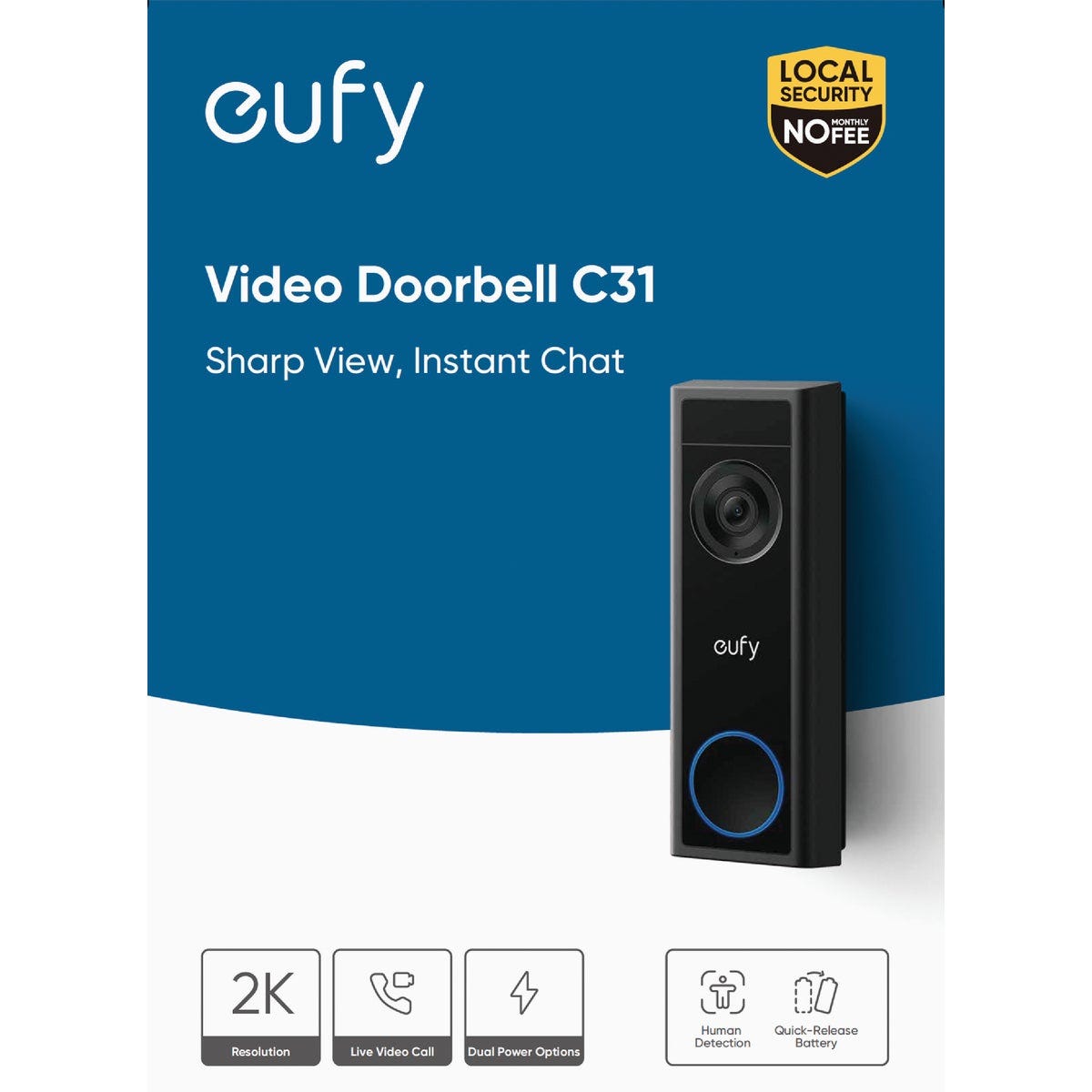 eufy C31 Video Doorbell