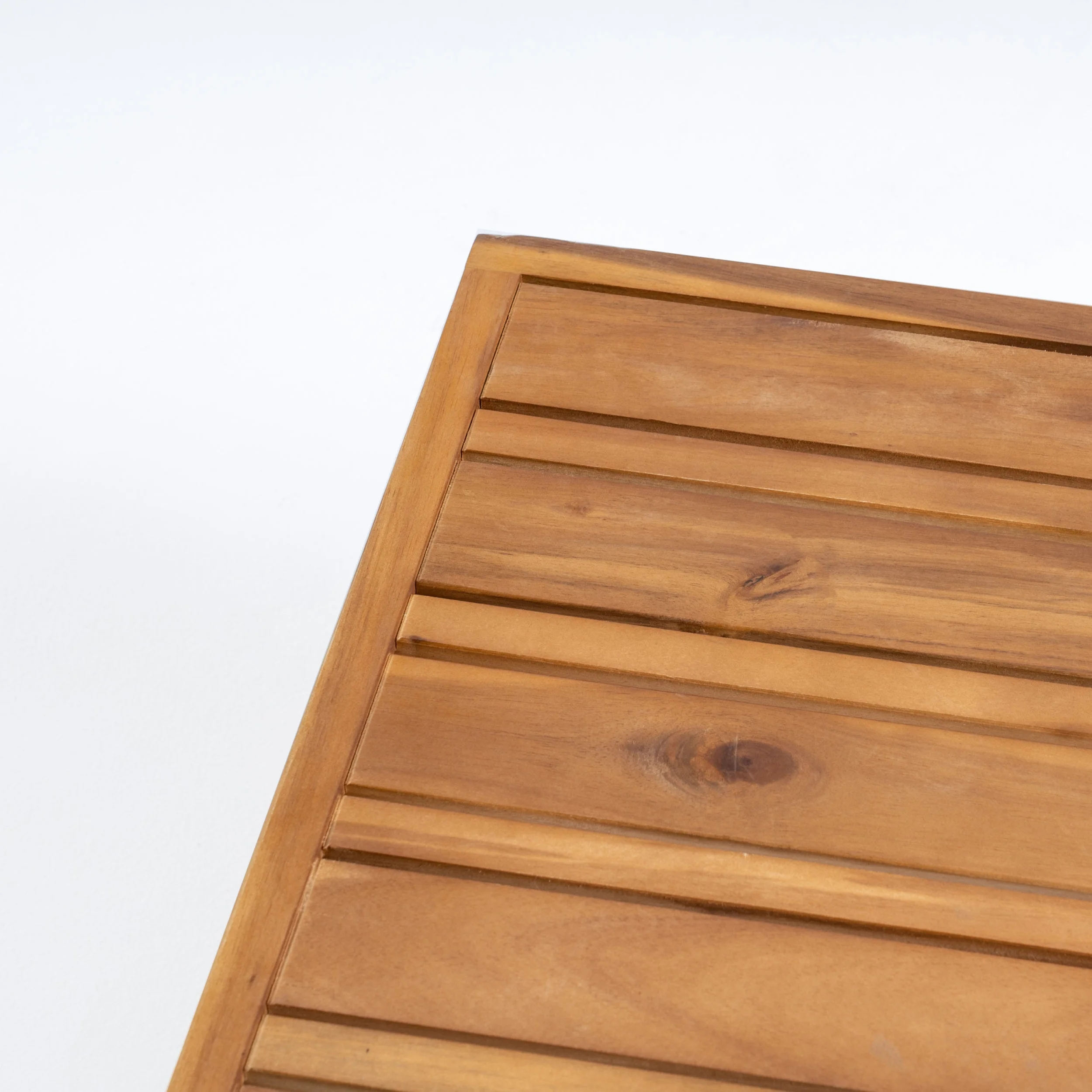 Kaena Acacia Wood Outdoor Coffee Table, Teak - Image 7