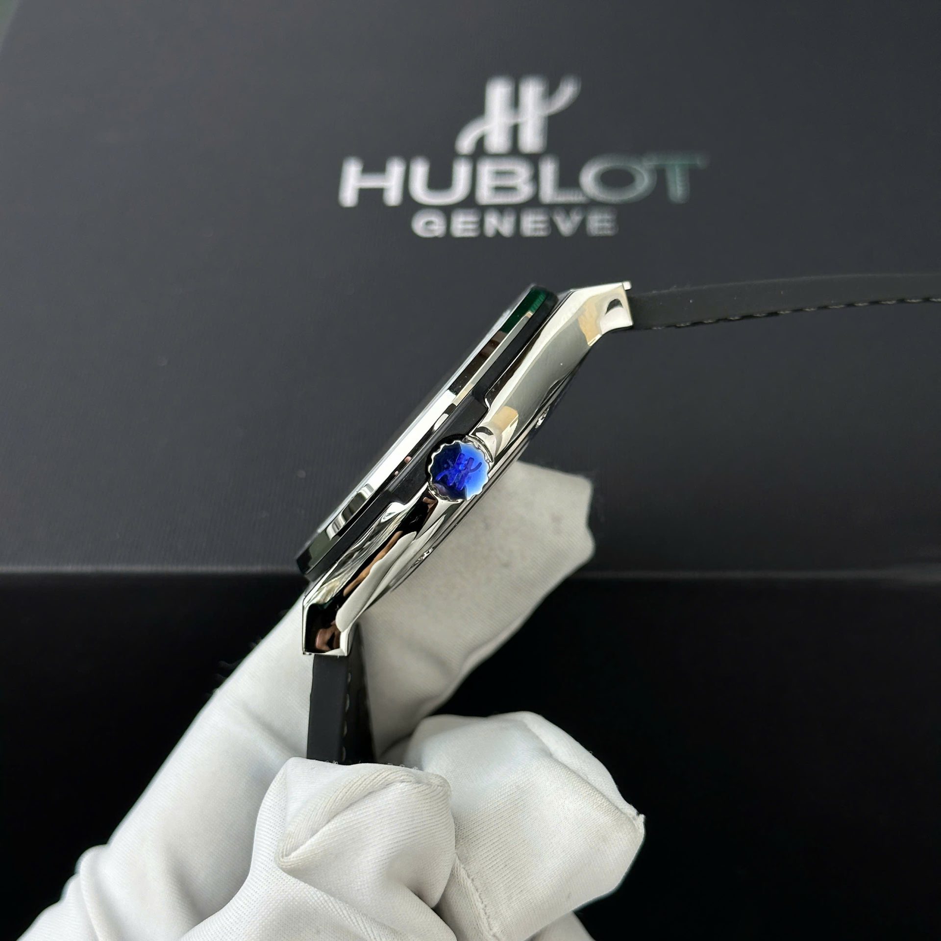 Hublot Classic Fusion Titanium Replica Watch Best Quality Gray Dial WWF Factory 45mm - Top club